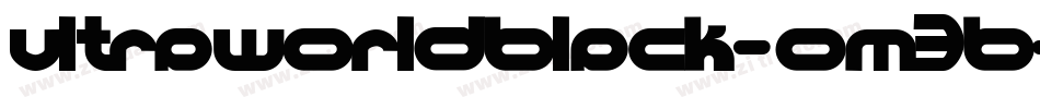 UltraworldBlack-oM3B字体转换
