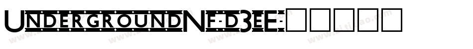 UndergroundNf-d3eE字体转换
