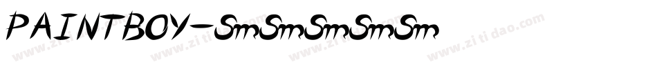 PAINTBOY字体转换