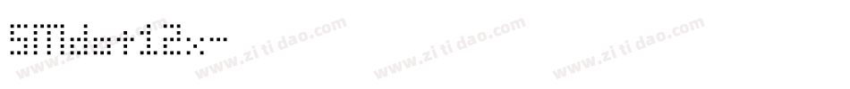 SMdot12x字体转换