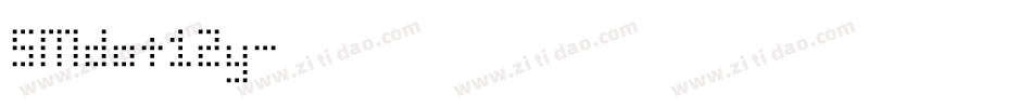 SMdot12y字体转换