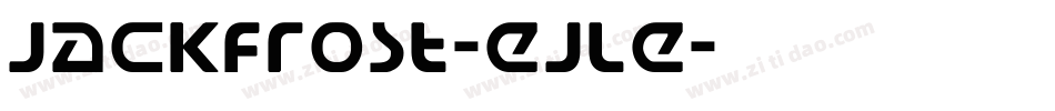 JackFrost-EJLe字体转换