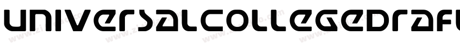 UniversalCollegeDraft-LmyD字体转换