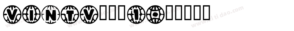 VINTV___1字体转换