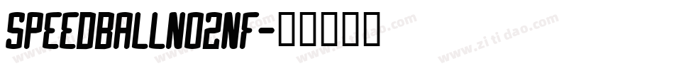 SpeedballNo2NF字体转换