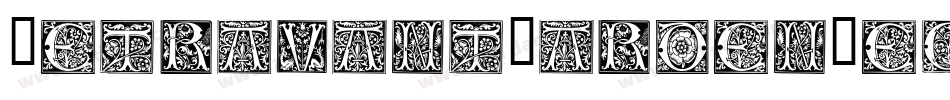 RetravantGardenRegular-zLZ4字体转换