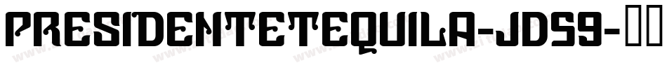 PresidenteTequila-jD59字体转换