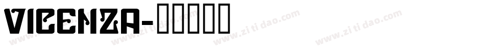 Vicenza字体转换