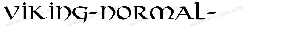 Viking-Normal字体转换