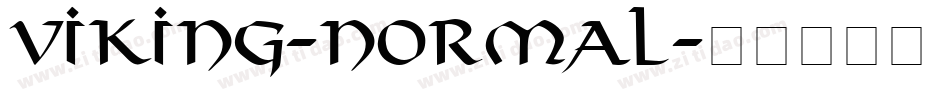 Viking-Normal字体转换