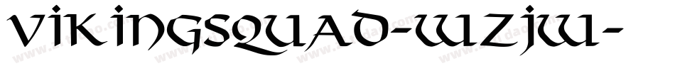 VikingSquad-wzjw字体转换