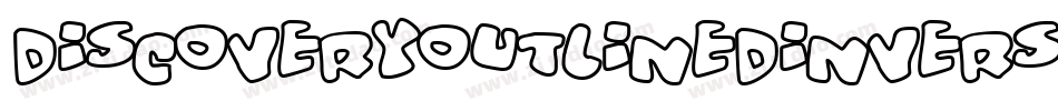 DiscoveryOutlinedInverse-0PZv字体转换