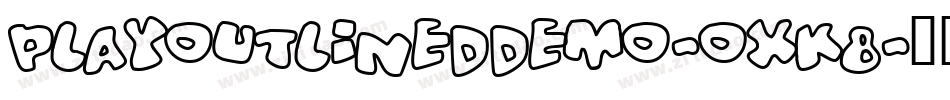 PlayOutlinedDemo-OXK8字体转换