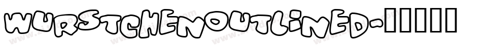 WurstchenOutlined字体转换