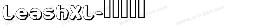 LeashXL字体转换