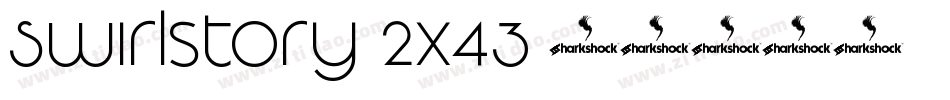 Swirlstory-2X43字体转换