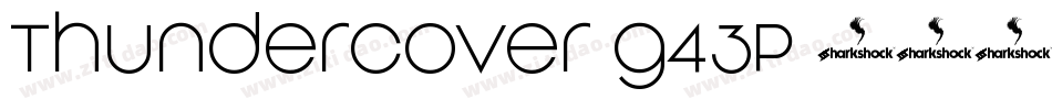 Thundercover-g43P字体转换
