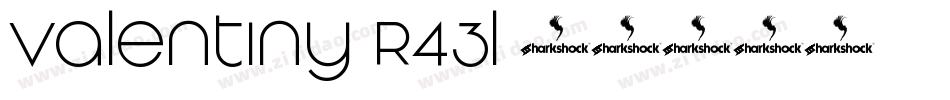 Valentiny-R43l字体转换