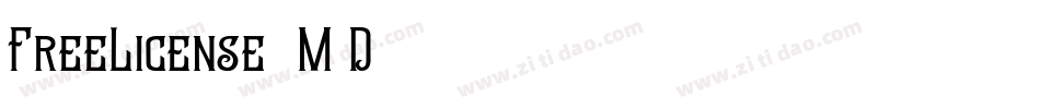 FreeLicense-8M4D2字体转换