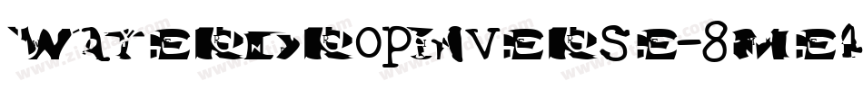 WaterDropInverse-8Me4z字体转换