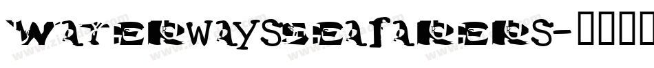 WaterwaysSeafarers字体转换