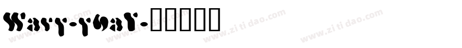 Wavy-y0aY字体转换
