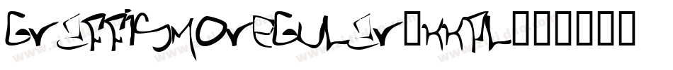 GraffismoRegular-KKpl字体转换