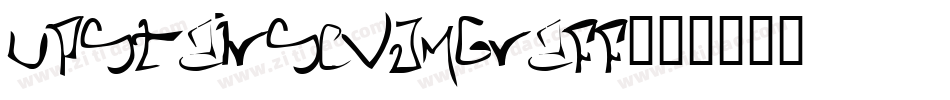 UpstairsCVJMgraff字体转换