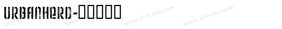 UrbanHerd字体转换