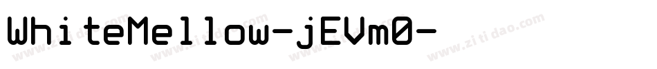 WhiteMellow-jEVm0字体转换