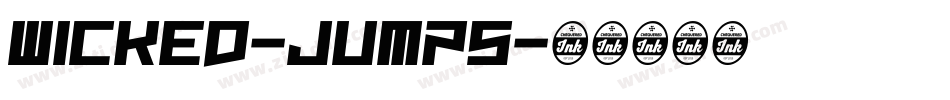 Wicked-Jumps字体转换