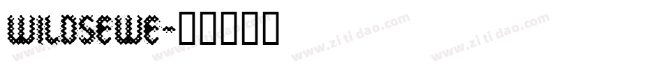 WILDSEWE字体转换