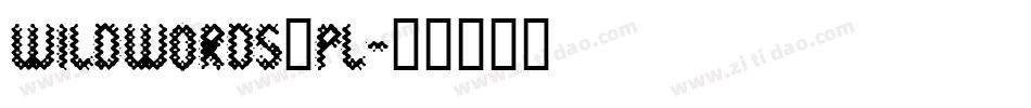 Wildwords_PL字体转换