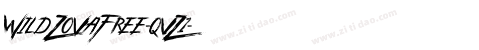 WildZovaFree-qvZ1字体转换