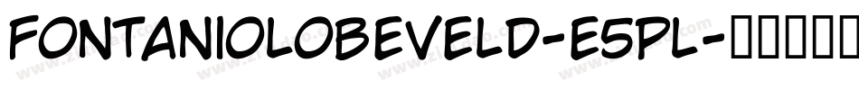 FontanioloBeveld-e5Pl字体转换