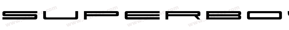 SUPERBOY字体转换