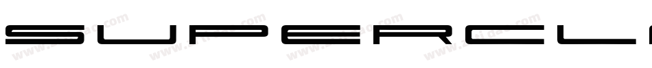 Superclarendon字体转换