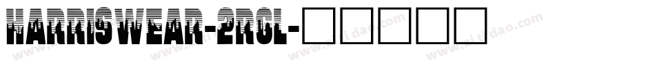 HarrisWear-2rgl字体转换