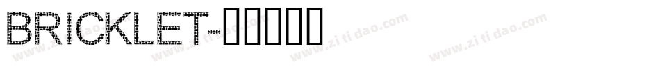 BRICKLET字体转换