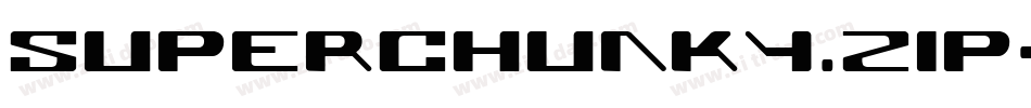 Superchunky.zip字体转换