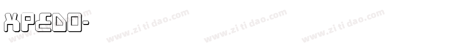 XPEDO字体转换