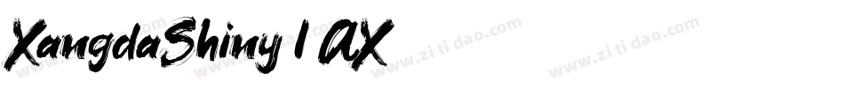 XangdaShiny-l4AX字体转换
