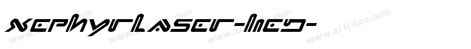 XephyrLaser-l1eD字体转换