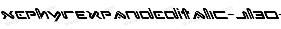 XephyrExpandedItalic-jl3O字体转换