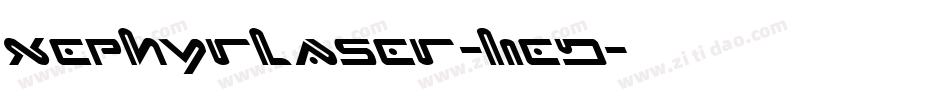XephyrLaser-l1eD字体转换