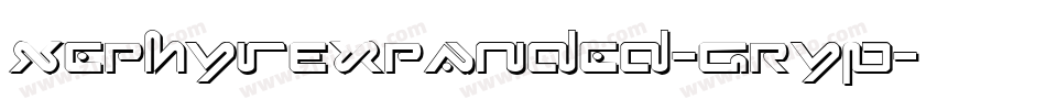 XephyrExpanded-GRYP字体转换