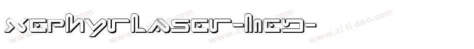 XephyrLaser-l1eD字体转换