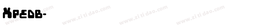 Xpedb字体转换