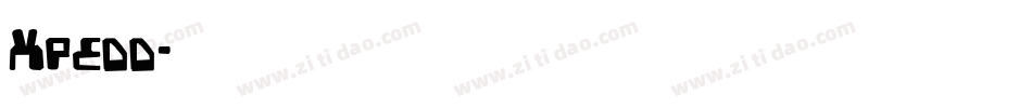 Xpedd字体转换