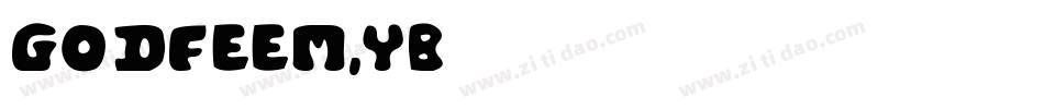 Godfeem-16yB字体转换